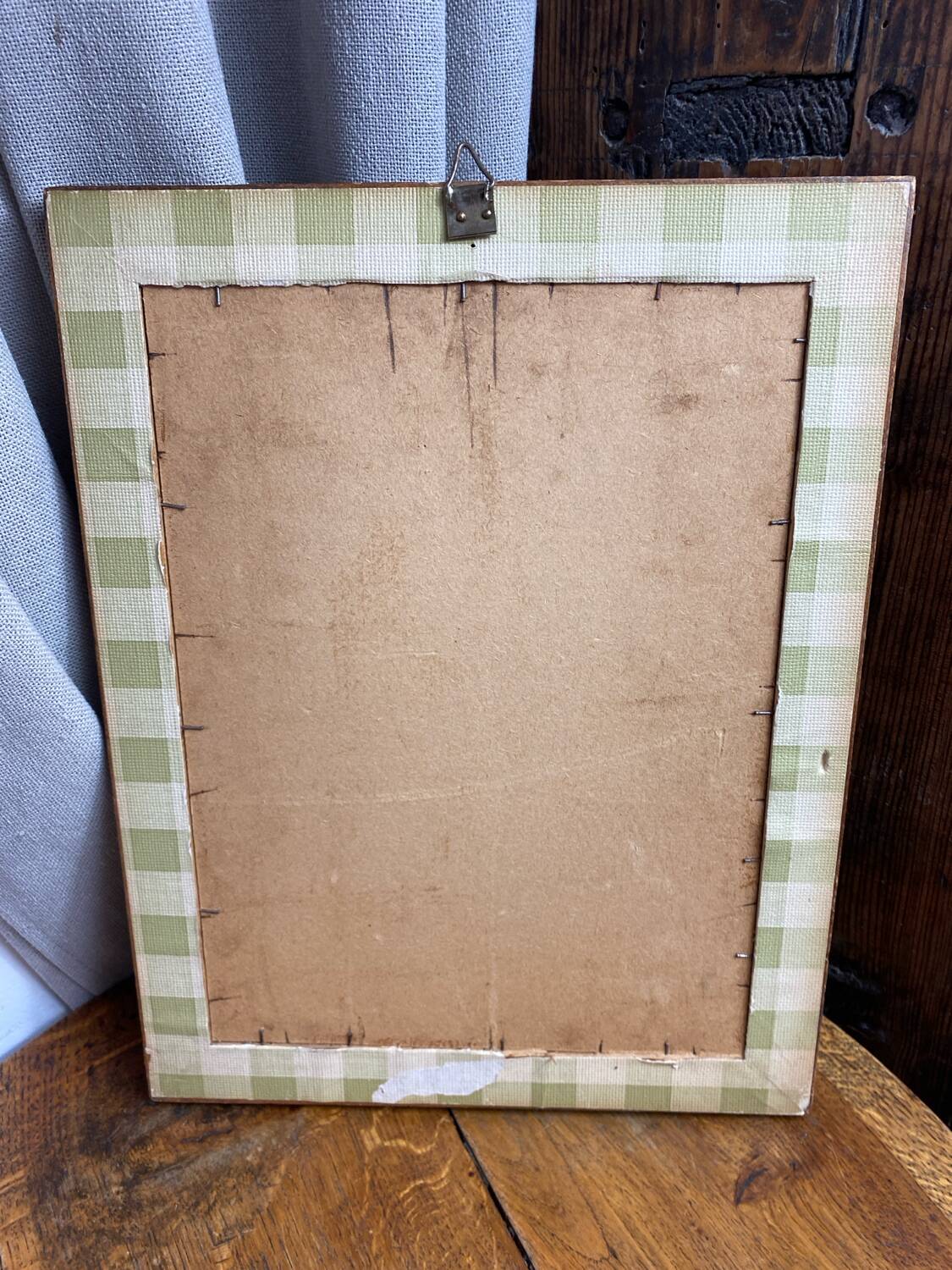 Affiche botanique Langlois encadrée