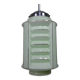 Art Deco pendant lamp with glass lantern shade, 1930s