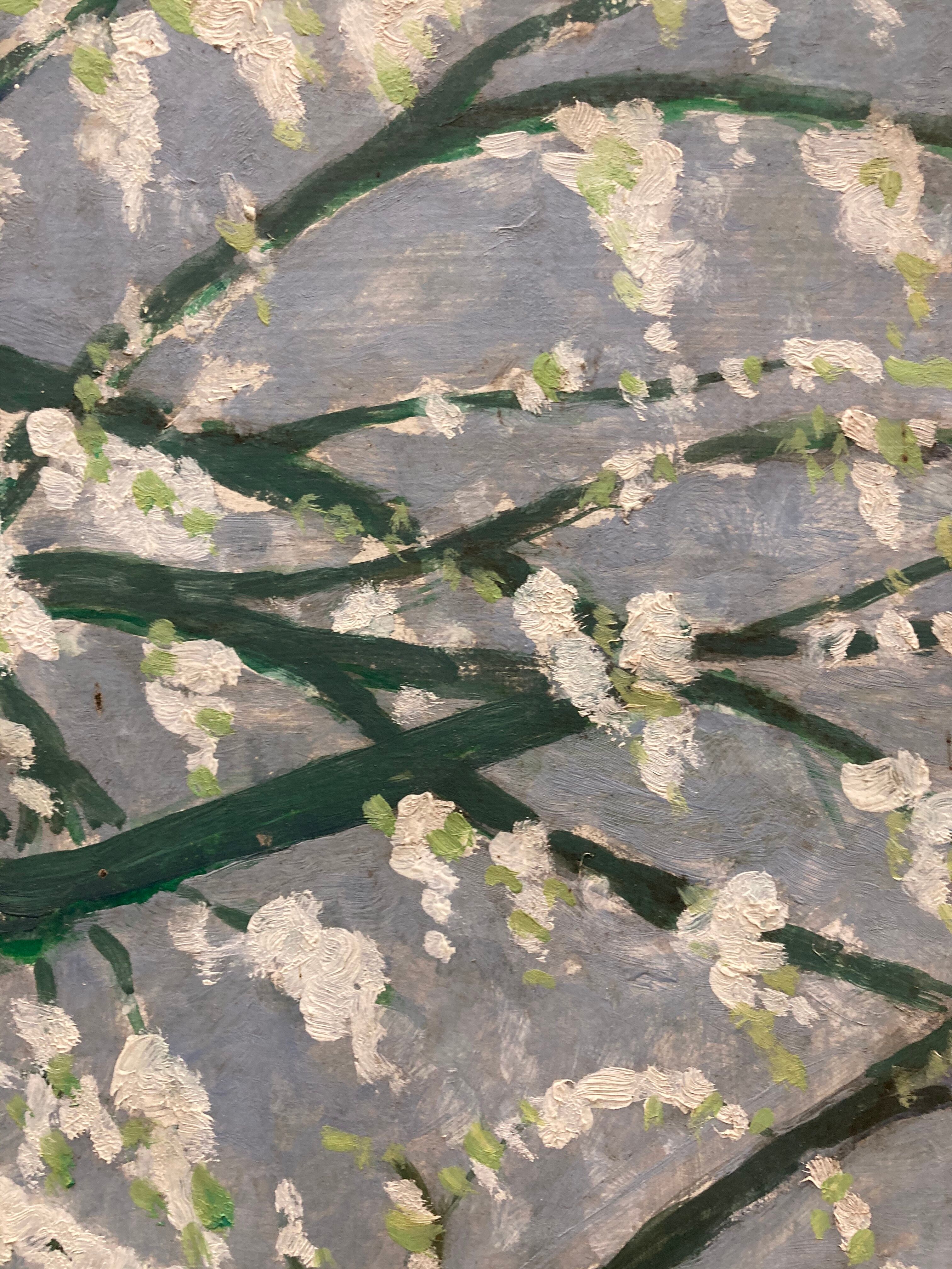 Oil on sign "The Three Graces"