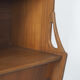 Vintage dutch teak buffet with showcase 1960