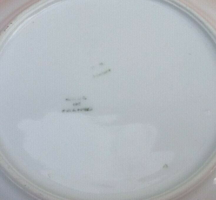 Suite of 6 dessert plates P.N France