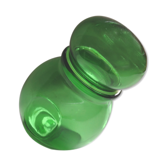 Vintage green jar