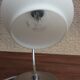 Lampe de chevet chromé