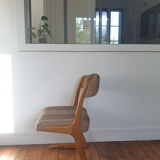 Vintage sled style chair