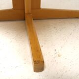 Beech dining table, Skandiform, Sweden, 1982