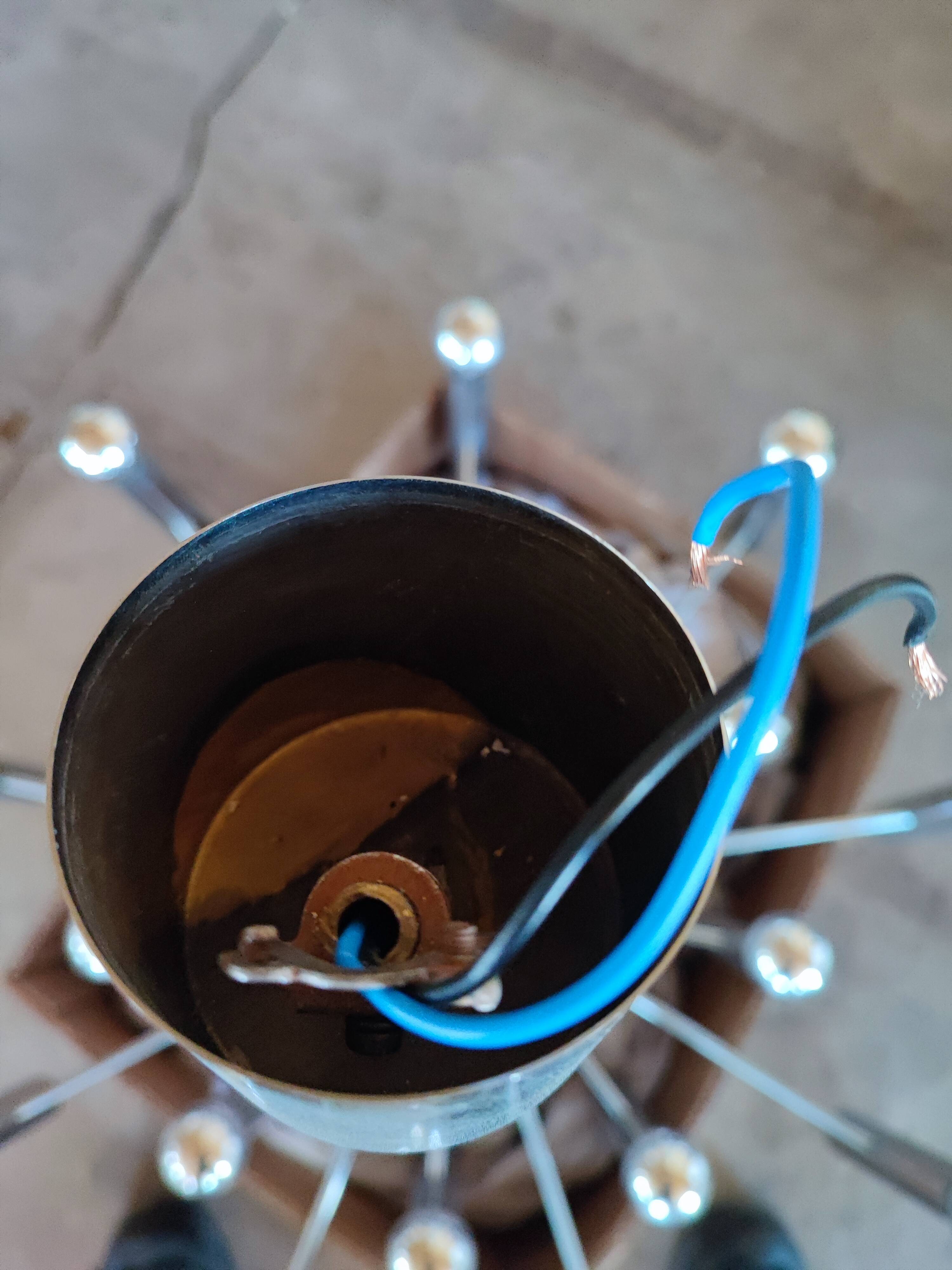 Large Sciolari candlestick from the 70s