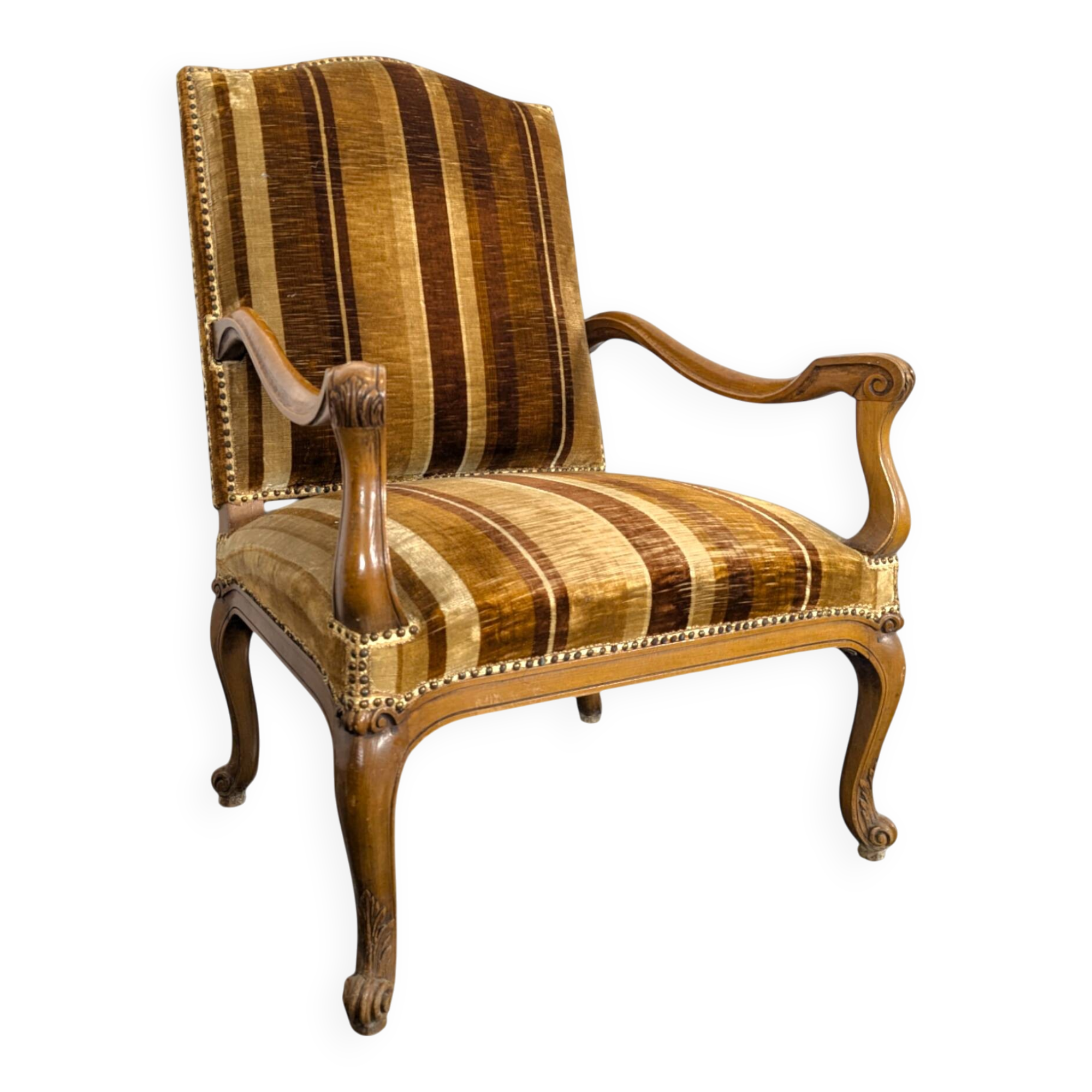 Regency style queen armchair