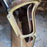 Two-seater folding seat