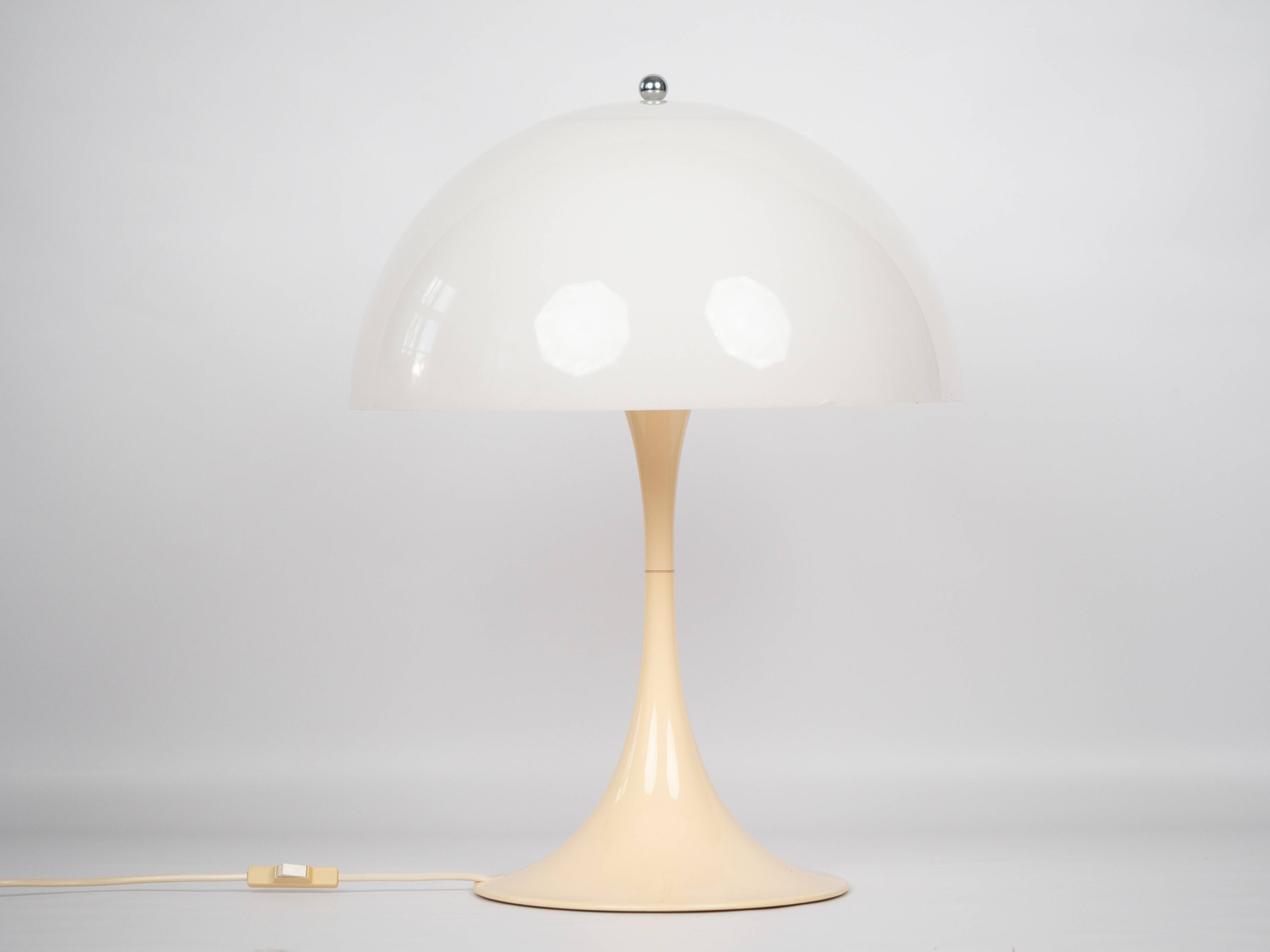 Danish vintage table lamp Panthella by Verner Panton, Louis Poulsen, 1971
