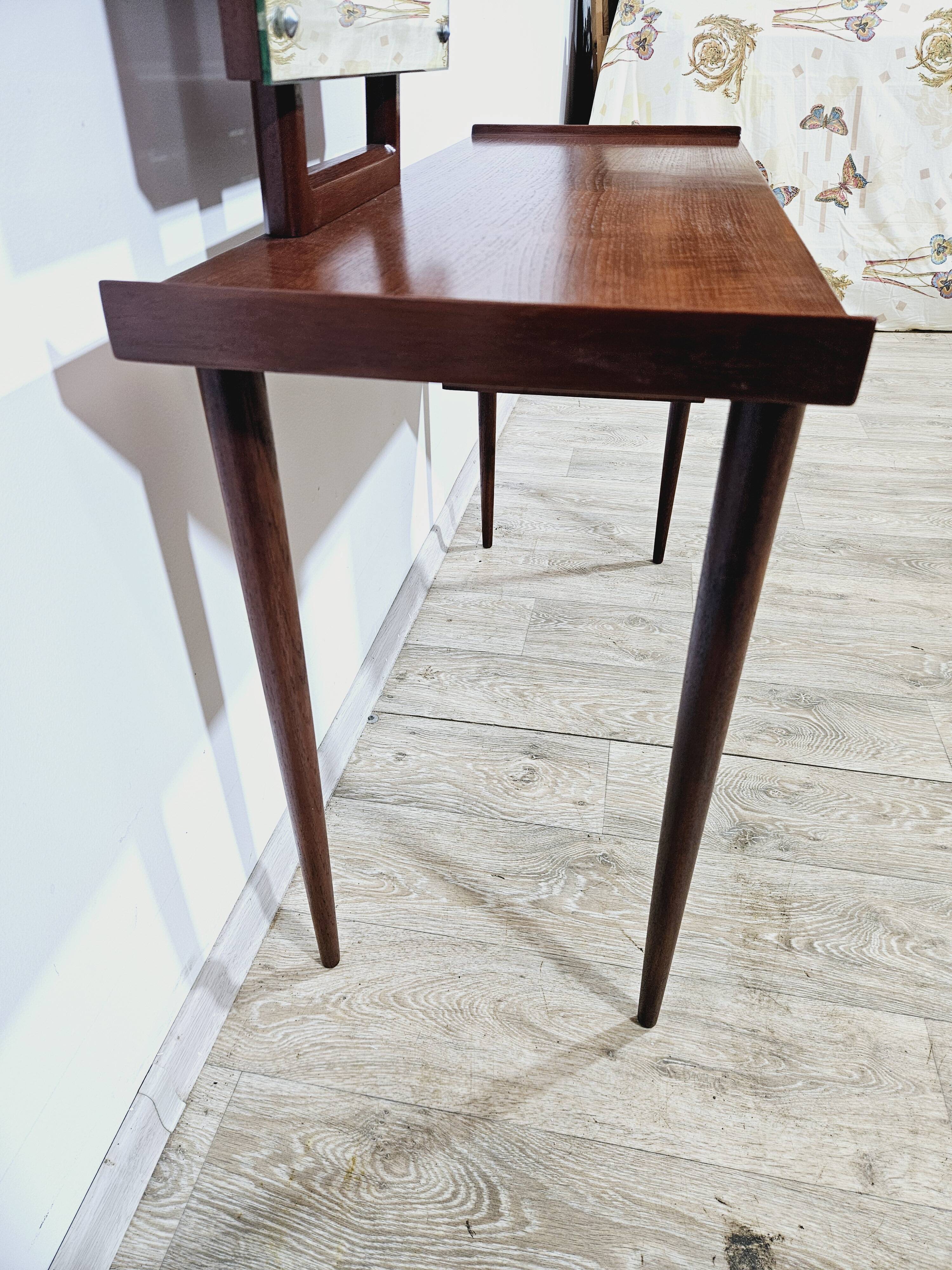 Gunnar nielsen tibergaard, toilet teak, denmark, 1960s.