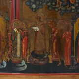 Russian Icon “Intercession of the Theotokos”, Russia ca. 1900