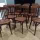 Suite  de 12 chaises de bistrot Baumann 1920
