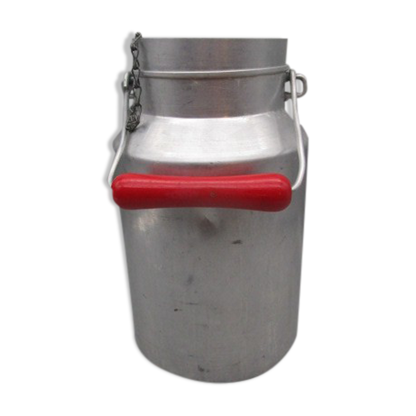 Old aluminum milk pot 2L