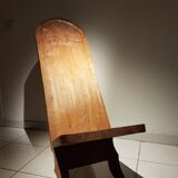 Solid wood palaver chair