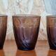 Set of 5 duralex water glasses