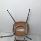 Set de 4 chaises formica et skai année 50