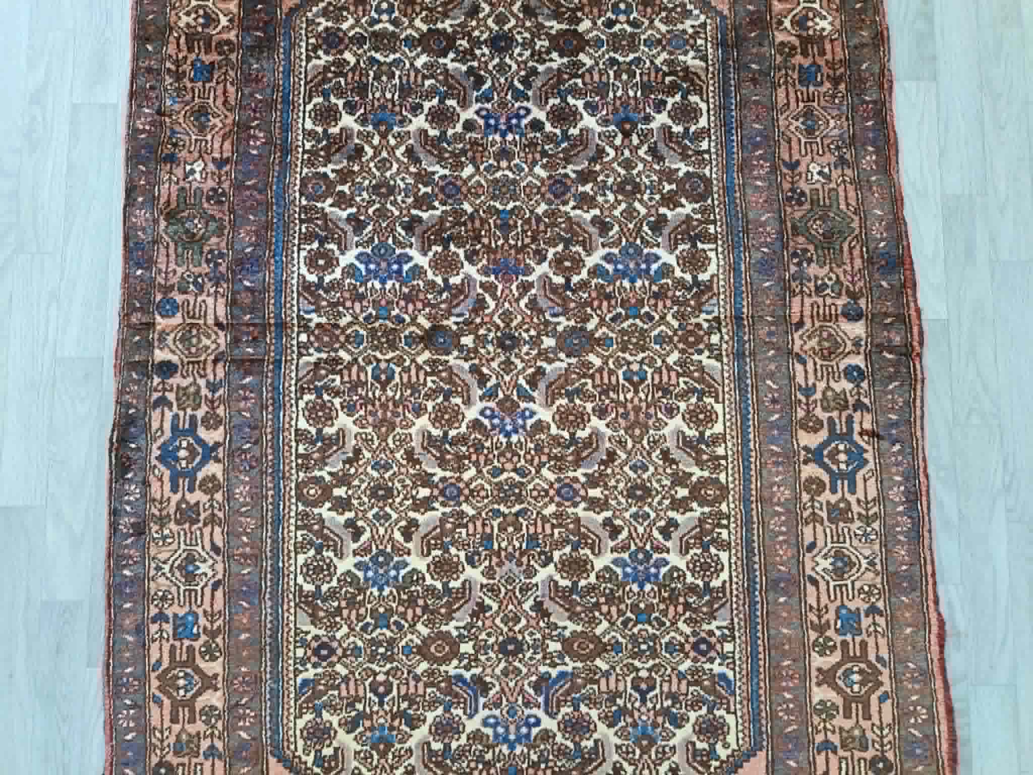 Handmade Hamadan Persian rug