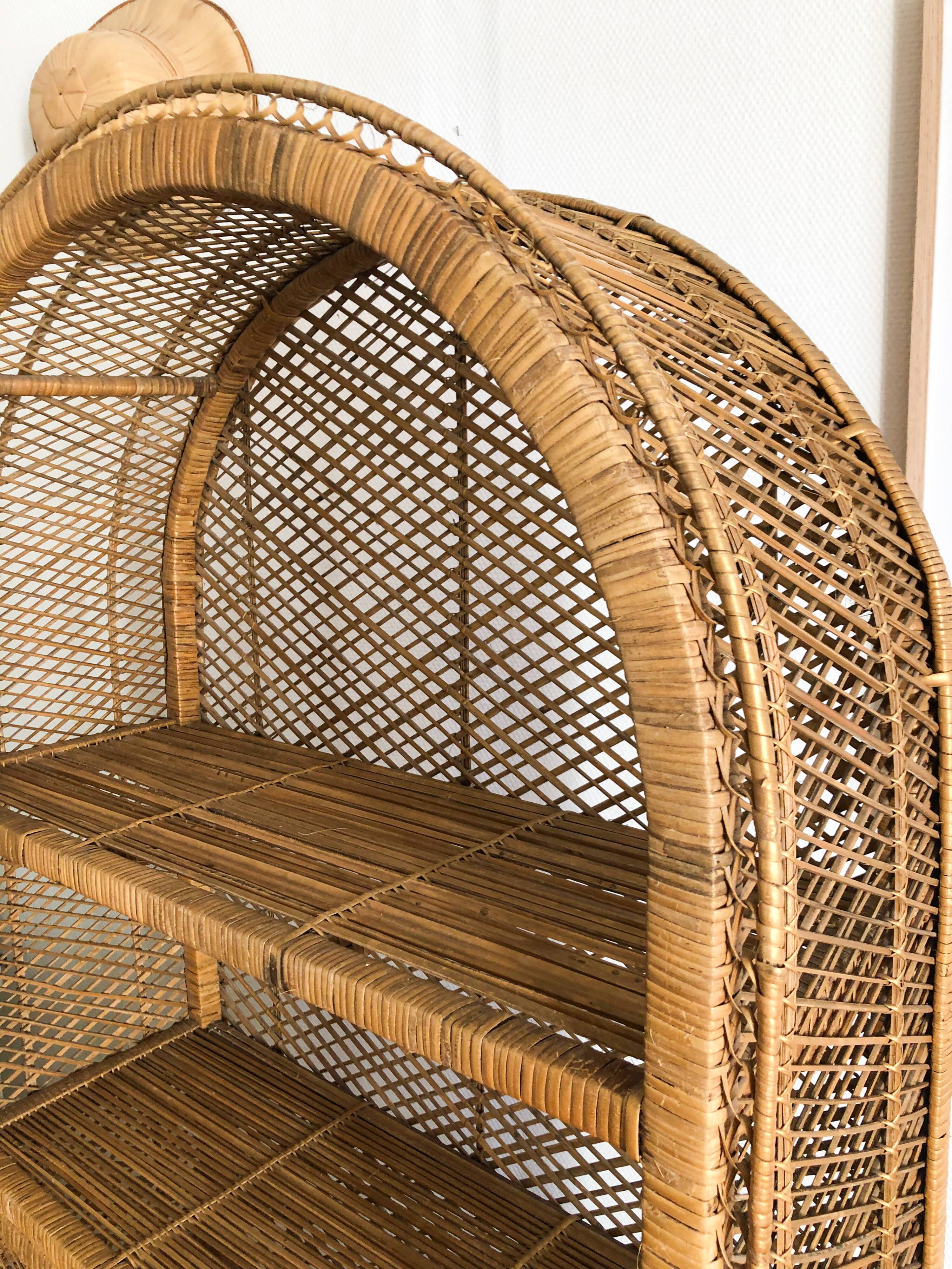 Sublime wicker shelf
