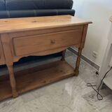 Console drapier avec 2 tiroirs