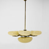 Art nouveau chandelier, 1930s
