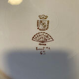 Digoin and Sarreguemines dessert service