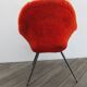Vintage 70' fur armchair