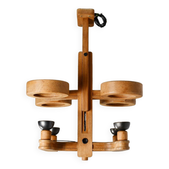 large ceiling light by Guillerme et Chambron for Votre Maison.