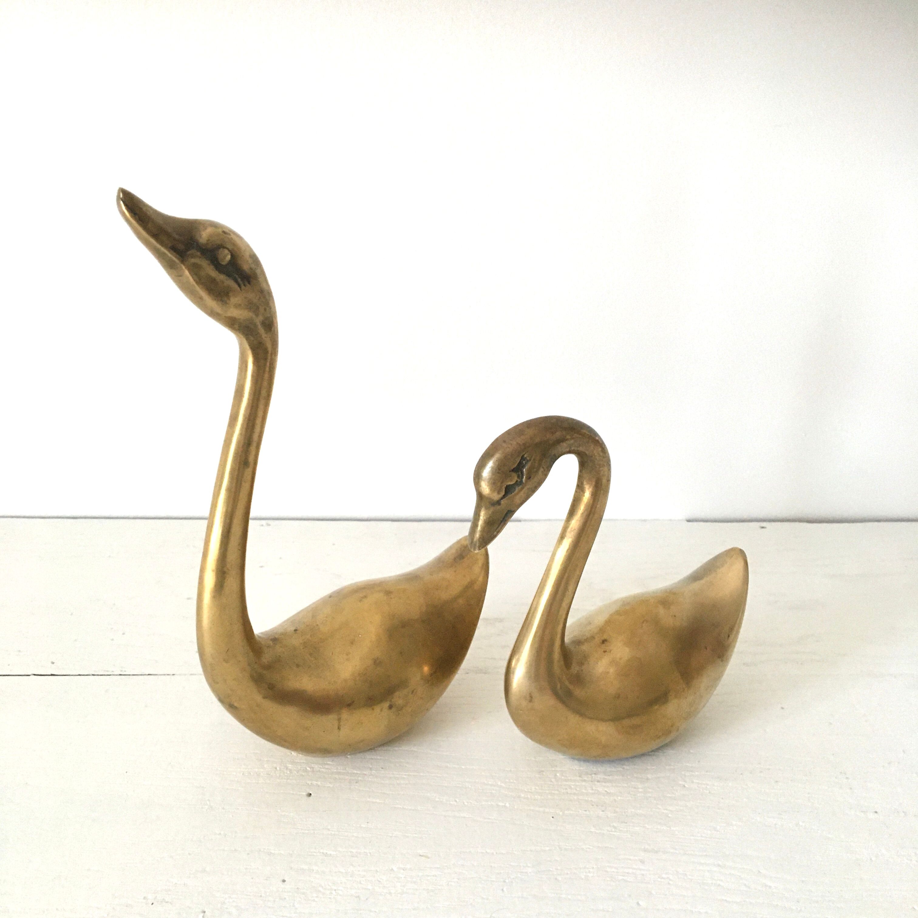 Brass swan duo