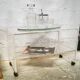 Vintage TV furniture in plexiglass