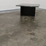 Vintage Black marbel side tabel