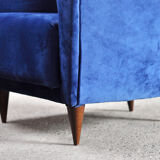Mid-Century Italian Armchairs by Ico Parisi for Ariberto Colombo, 1950s, Set of 2
