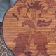 Guéridon Art Nouveau en marqueterie