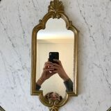 Mirror in gilded wood 40s-50s