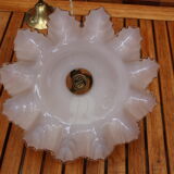 Opaline pendant light from the 60s