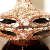 Vintage ceramic lamp, West Germany 1970