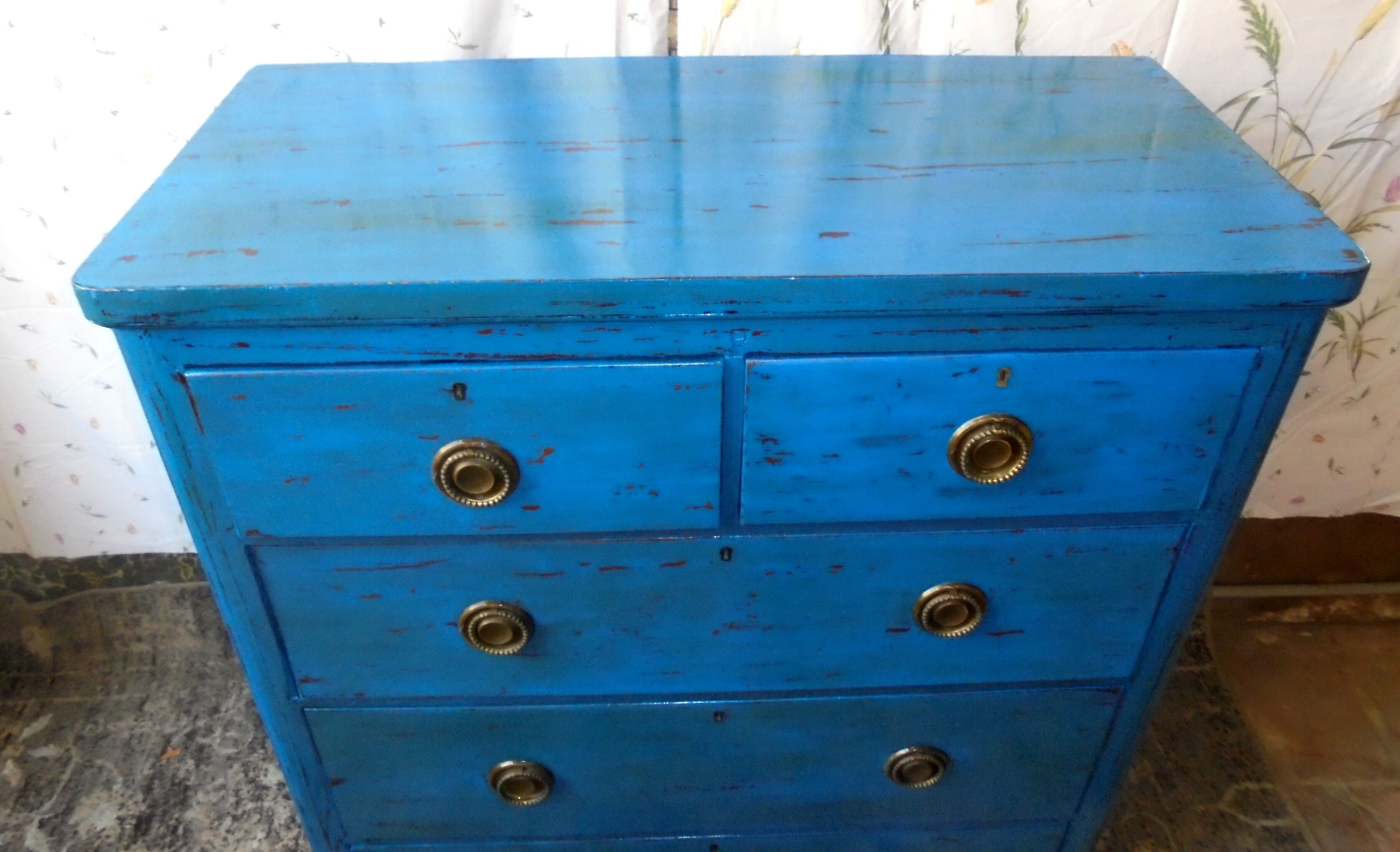 Commode anglaise relookée