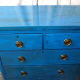 Restyled English chest of drawers