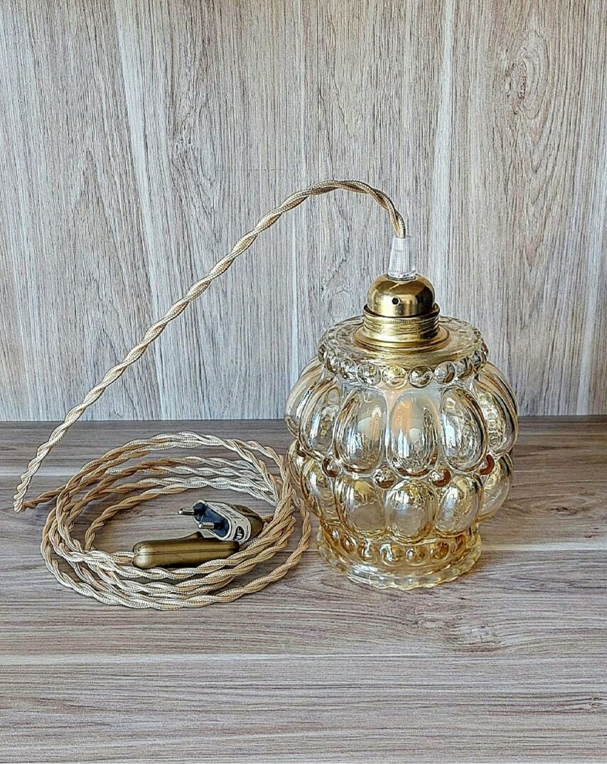 Vintage amber walkman