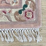 Vintage Chinese wool rug 60X92