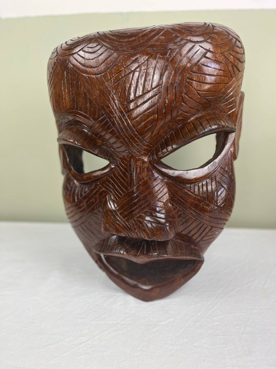 Large African handcrafted mask