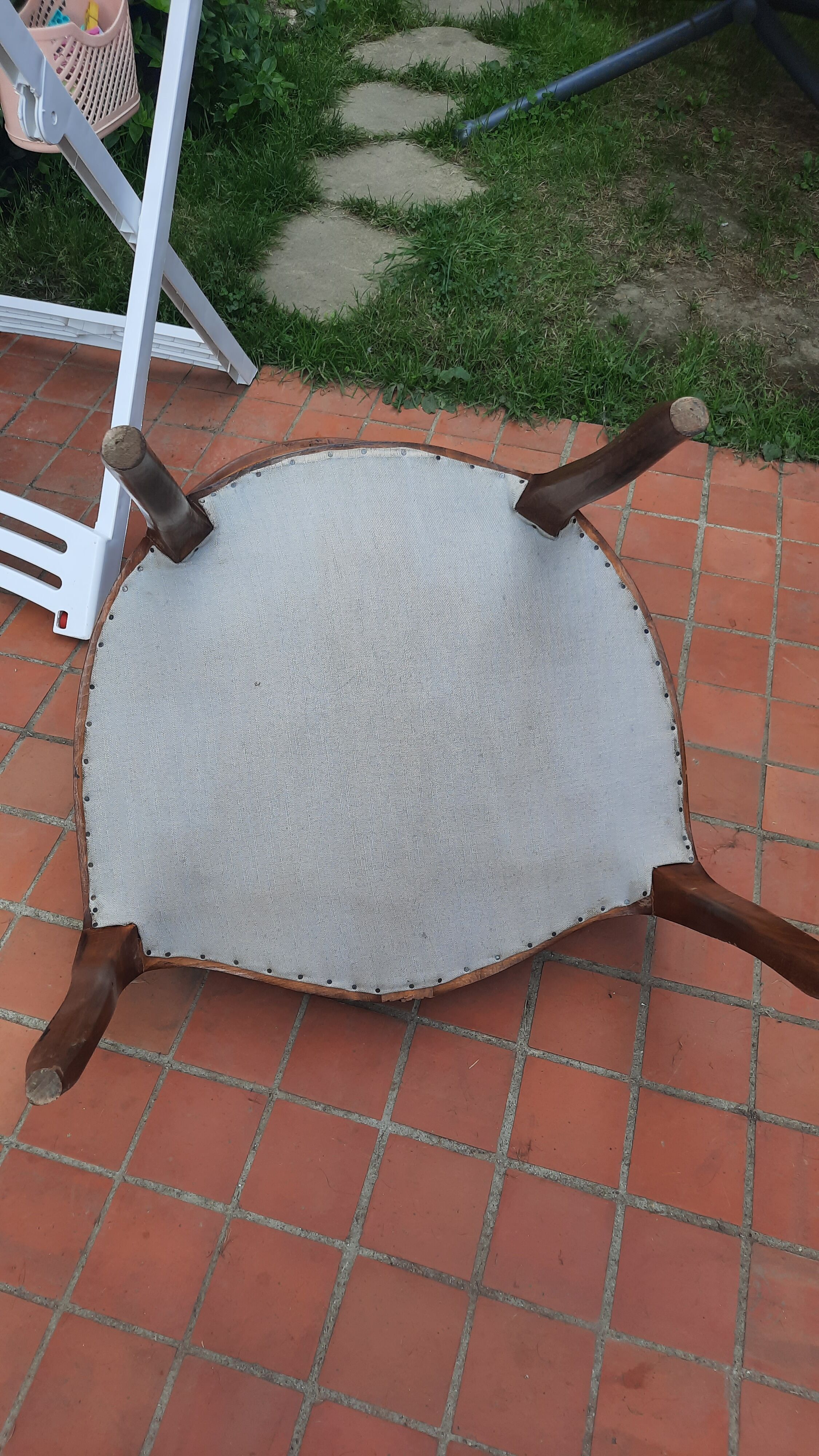 Voltaire style armchair