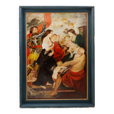 Painting on canvas signed J. Meirt