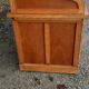 American desk with curtains 8 drawers 2 shelves oak 50s vintage