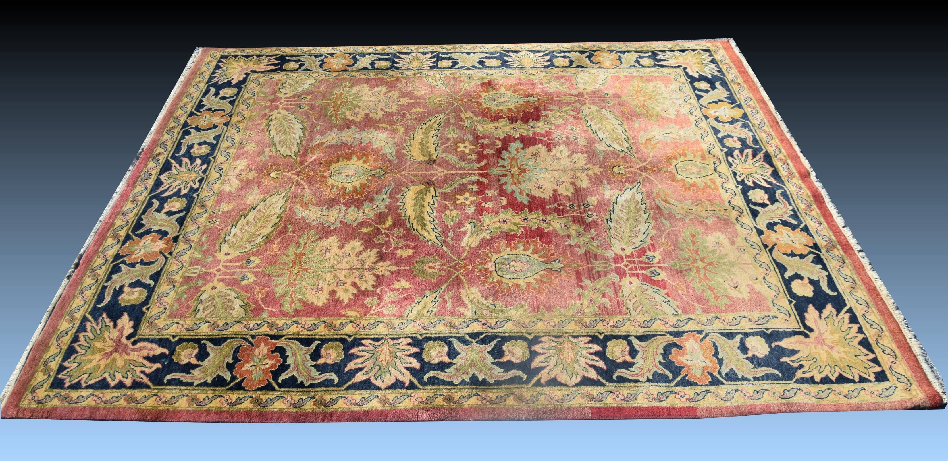 Afghan Ziegler rug, handmade in wool: 305x250 cm