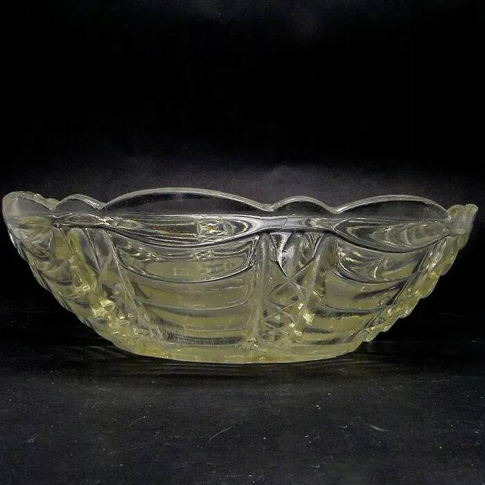 F2E Hydrangea Art Deco Bowl Cat No. 550