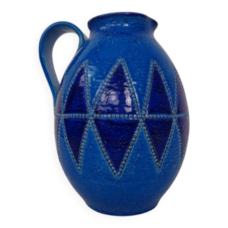 Studio ceramic jug by Aldo Londi for Bitossi, Italy, 1960s