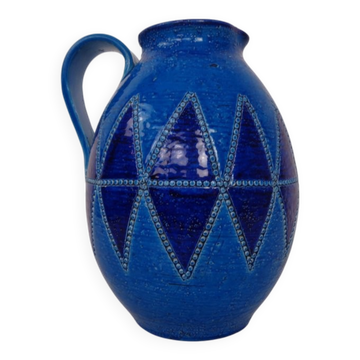 Studio ceramic jug by Aldo Londi for Bitossi, Italy, 1960s