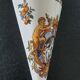 Bouquetière en faience de Gien décor Renaissance