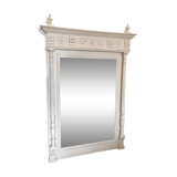 Mirror trumeau white skates 136cm x 80cm