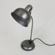 Lamp office hinged patella finish graphite